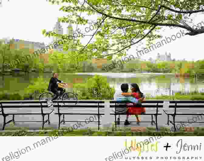 A Man And Woman Sit On A Bench In Central Park, Enjoying The Summer Evening. New York City Haiku Michelle Spadafore