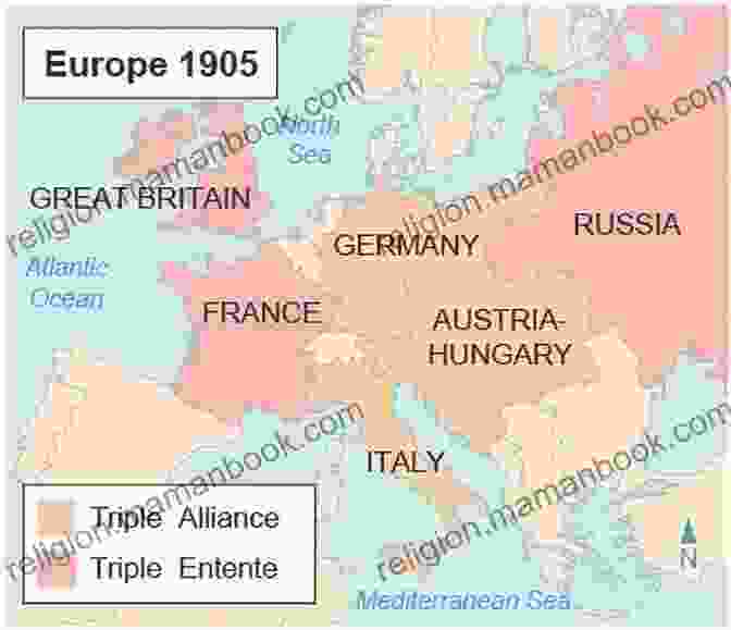 A Map Of Europe In 1913, Showing The Alliances And Tensions Between The Major Powers. 1913: The Eve Of War Paul Ham