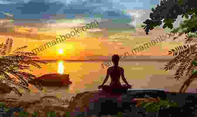 A Person Meditating In A Peaceful Setting, Surrounded By Nature, Representing The Role Of Well Being In Health. Family Health: The Essential Guide To Diet Medicine Wellbeing (The Helping Hand Series)