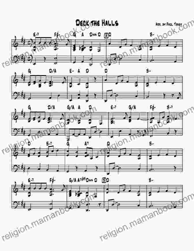 Deck The Halls Sheet Music 50 Christmas Carols For Solo Ukulele: Standard Notation Tab
