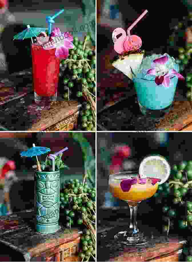 Exotic Cocktails In Tropical Glasses Adorned With Vibrant Fruit And Flowers Smuggler S Cove: Exotic Cocktails Rum And The Cult Of Tiki