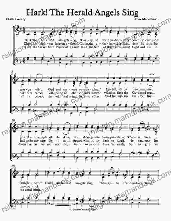 Hark! The Herald Angels Sing Sheet Music 50 Christmas Carols For Solo Ukulele: Standard Notation Tab