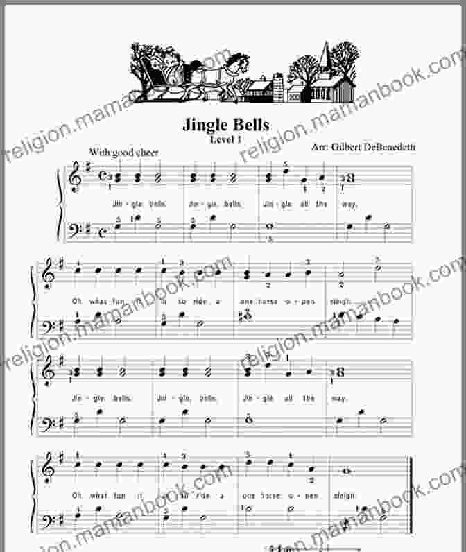 Jingle Bells Sheet Music 50 Christmas Carols For Solo Ukulele: Standard Notation Tab