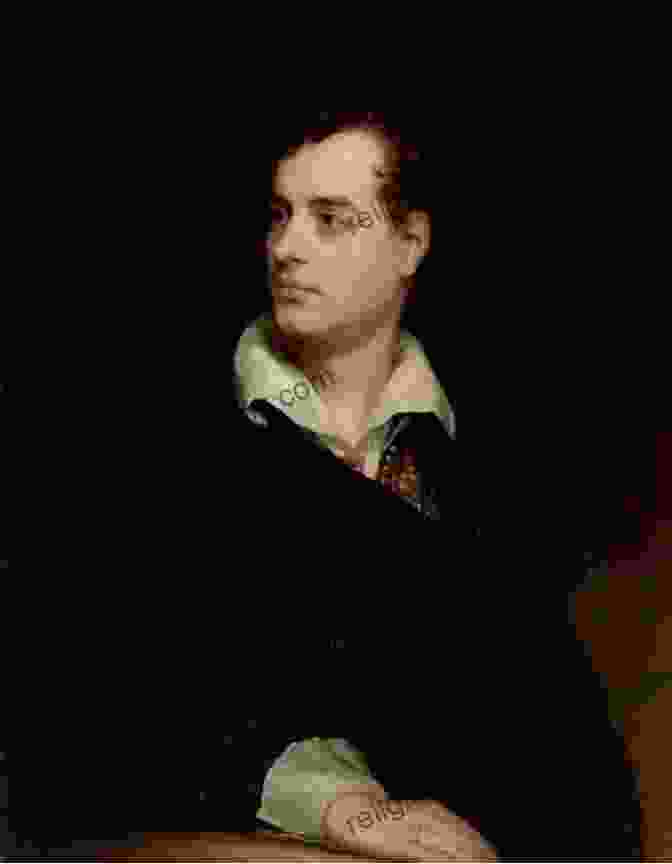 Portrait Of Lord Byron, A Renowned Romantic Poet Of The 19th Century Who Wrote The Giaour (annotated) John Updike