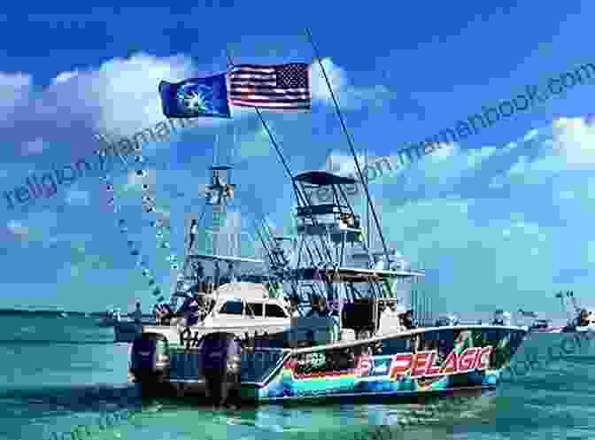 Sportfishing Boat In Islamorada, Florida Keys Back On The Road To Key West
