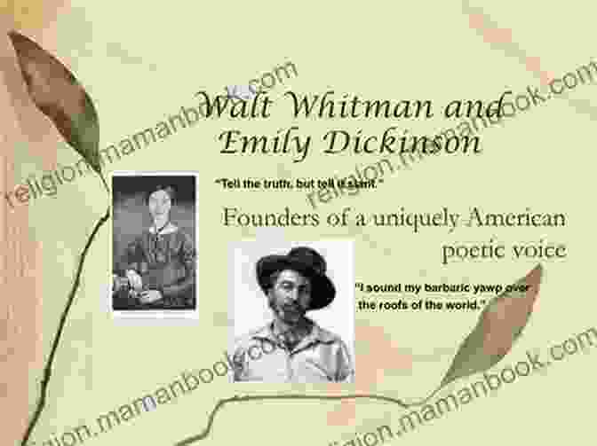 Walt Whitman And Emily Dickinson, Two Of The Most Celebrated American Poets Common Sense(Books Of American Wisdom:Illustrated Edition