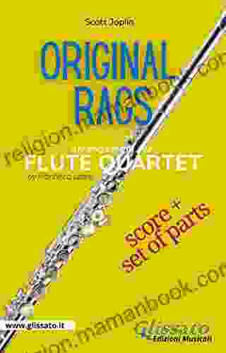 Original Rags Flute Quartet Score Parts: Ragtime Two Step
